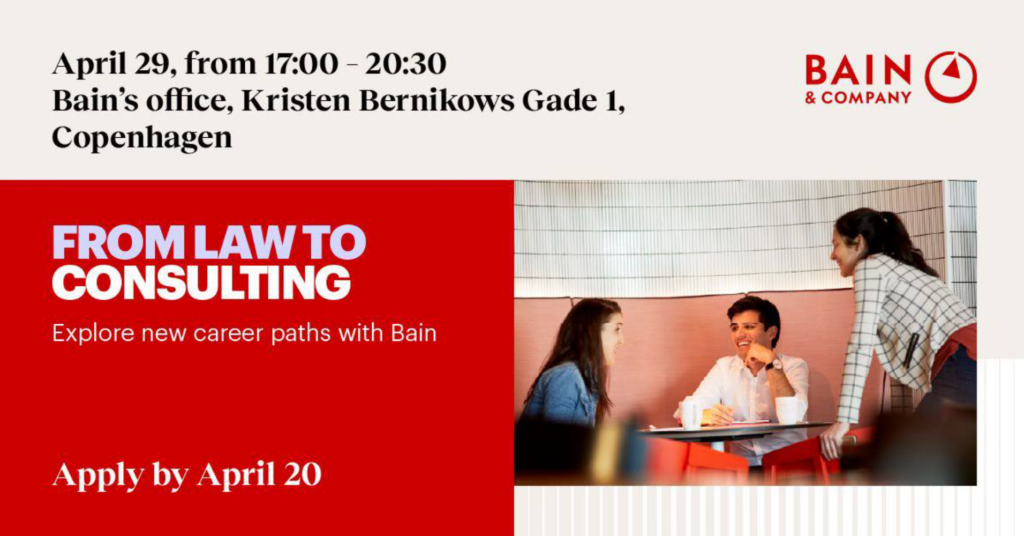 JF x Bain: From Law to Consulting